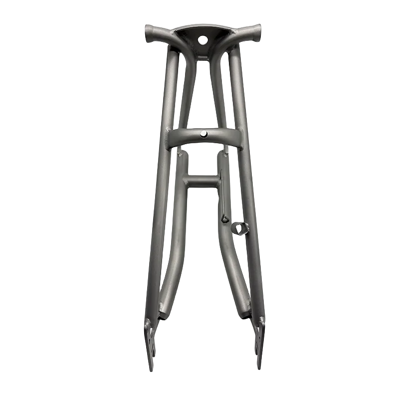 Titan-Fahrradgabel für Brompton Fahrrad, Vorderradgabel, Hinterer Dreiecksrahmen 1&1/8', Leichtgewicht, 16' Originalgröße – Detail 5