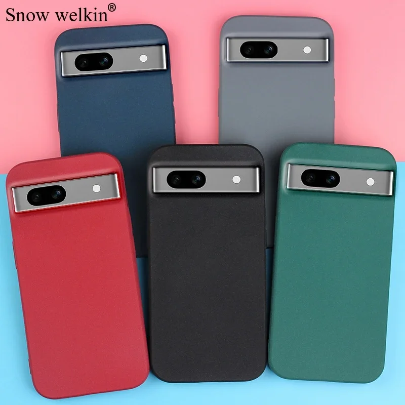 Sand Matte Full Protection Shockproof Silicone Case