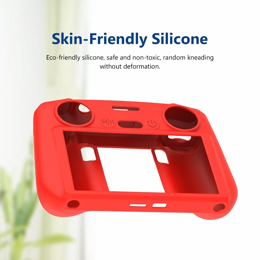 Silicone RC 2 Remote Control Case Dustproof Anti-Scratch Protective Sleeve Protector Drone Silicone Cover for DJI AIR 3 DJI RC2
