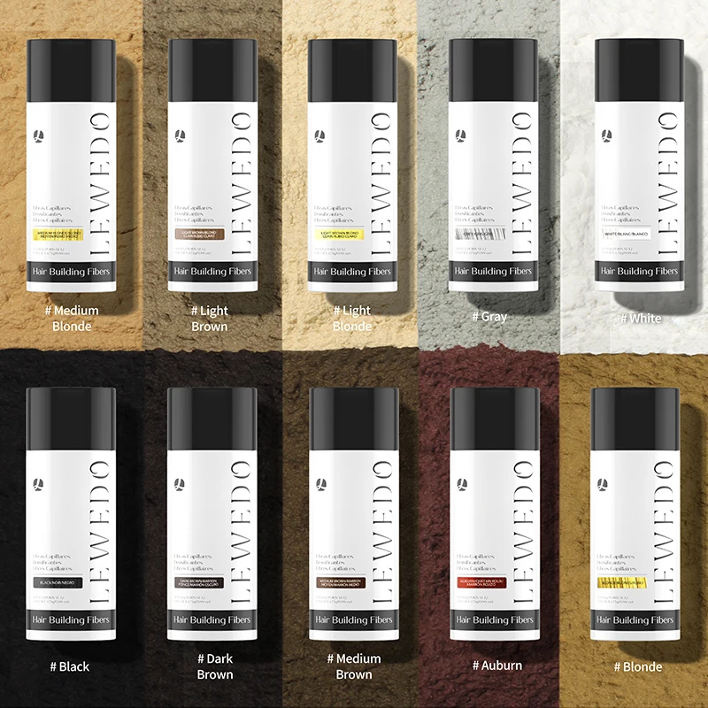 25g Hair Fibers Regrowth Powders Hair Building Fiber Natural Keratin Styling Powder Optimizer Dense Care Regrowth Fiber