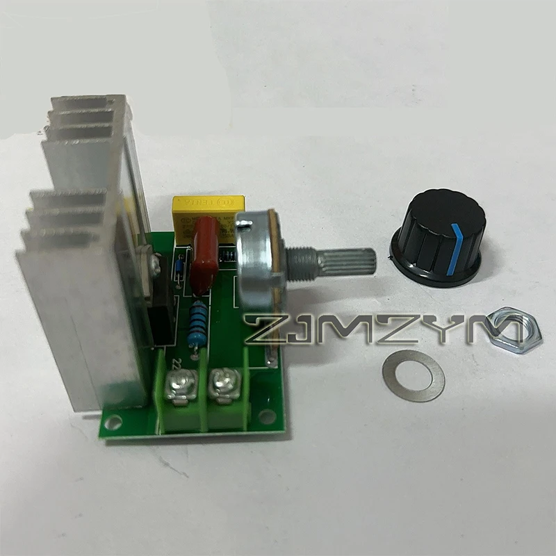AC220V/4000W 모터 거버너 SCR 전압 조정기 고전력 디밍 온도 조절기 모터 속도 컨트롤러 전기로 팬