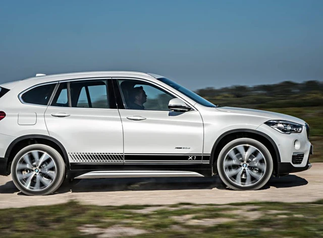 Copri Montanti Finestrini Per BMW X1 E84 2010-2015 - Nero Lucido, Per Colonne B E C - Foto 6