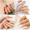 Nail Polish Kit Acrylic Nail Kit Poly Nail Gel Set With Nail Lamp Nails Extension Glitter Gel UV Building Gel Manicure Tools Set 6
