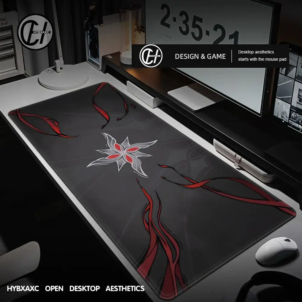 GenshinImpactArlecchinoMousepadMousePadLaptopGamingAccessoriesMousepadLargeDeskMatComputerGamerKeyboardRug-AliExpress