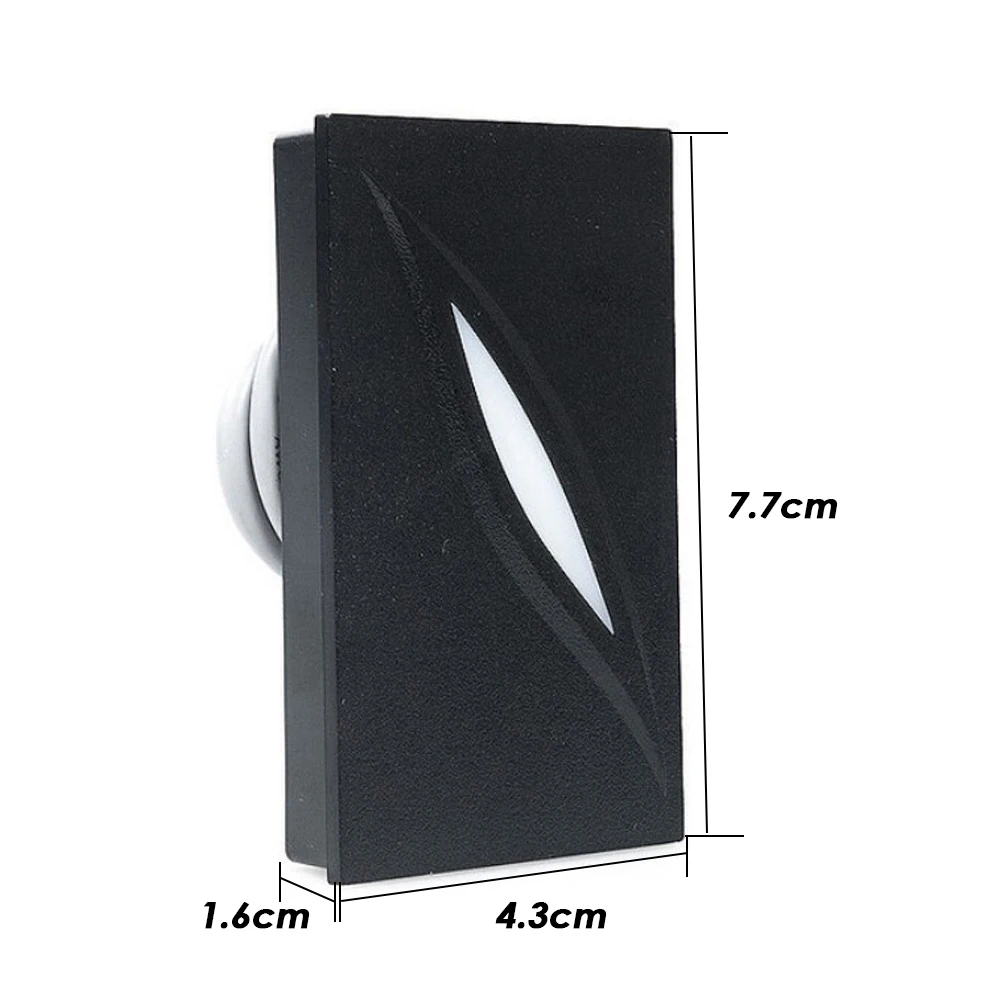 Waterproof Access Control Card Reader Wiegand 26bit 34bit LED Indicators Both Su