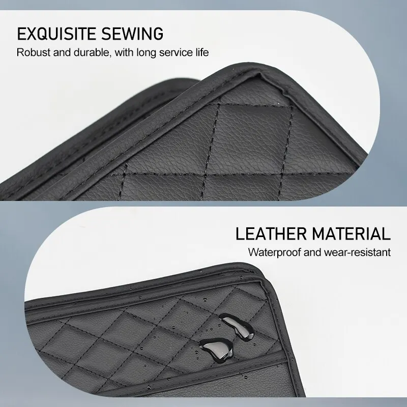 Car Seat Back Organizer Waterproof Phone Pocket Pouch Hanging Storage Bag