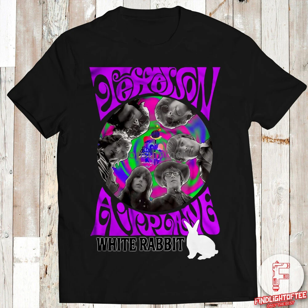 

White Rabbit Jefferson Airplane T-Shirt Surrealistic Pillow My Best Friend