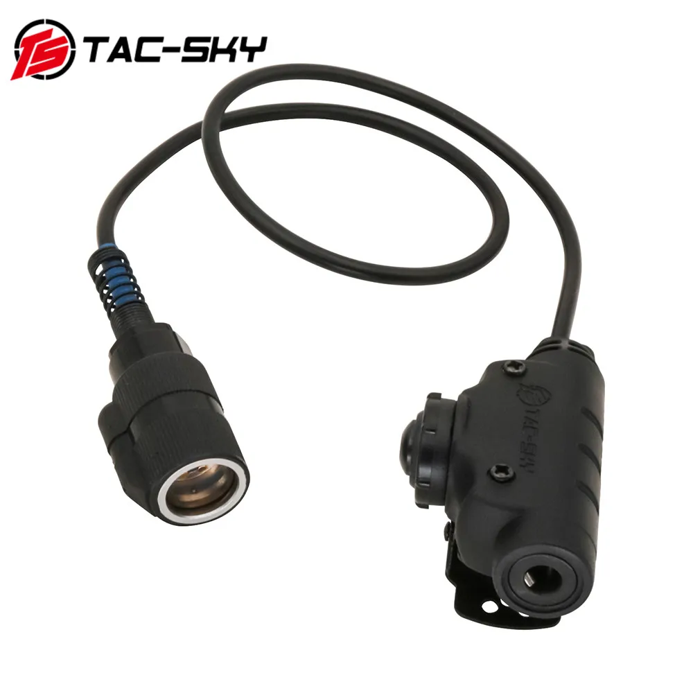 

U94 V2 PTT Tactical Headset Adapter 6Pin u94 ptt for PRC 148 152 Walkie Talkie Dummy Model Compatible with Z-TAC/TAC-SKY Headset