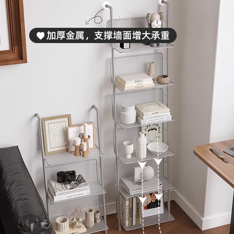 Modern Minimalist Magazine Rack Book Display Floor Standing Wall-Mounted Storage Shelf CD Organizer Furniture Estanterias FYMR