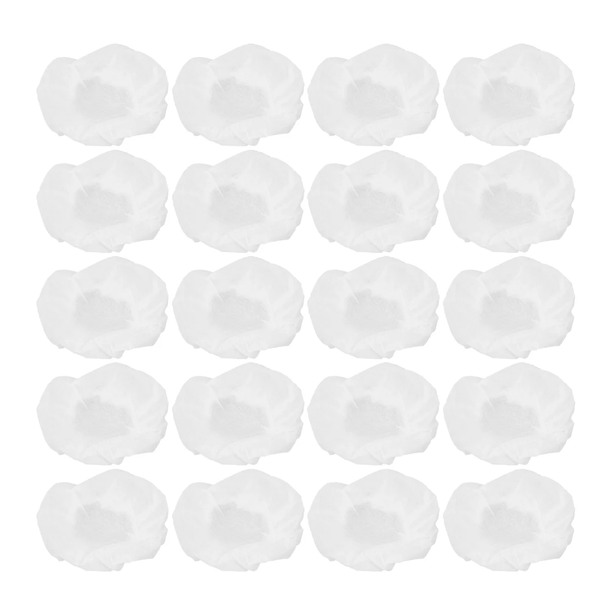 

100 PCS Earmuffs Cover for Headphone Pads Headset Earphone Replacement White
