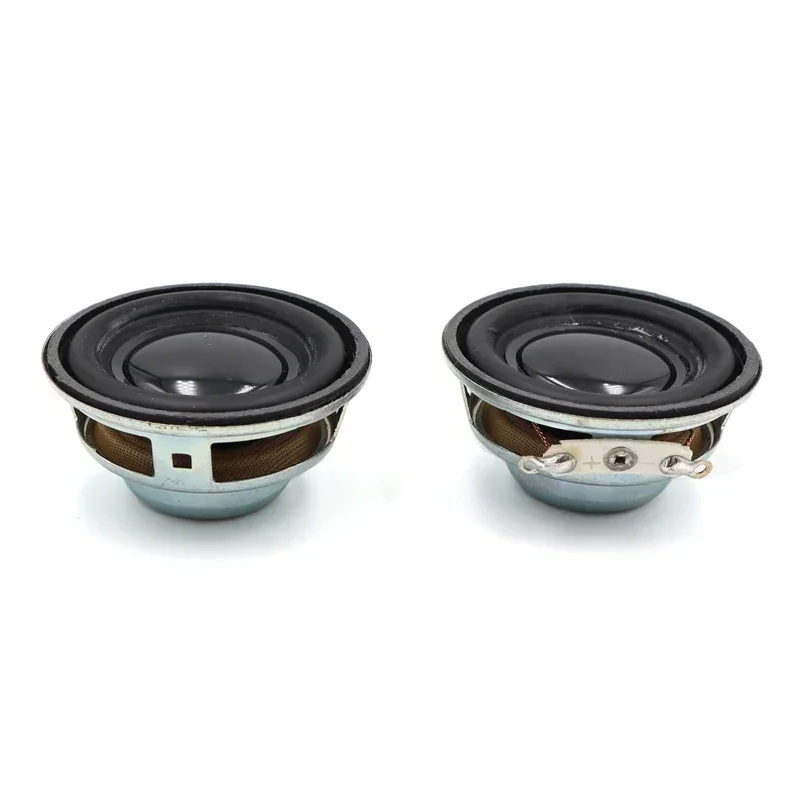 2개/세트 40MM 4옴 3W 휴대용 오디오 스피커 1.5인치 HiFi 대형 자석 풀레인지 40MM 스피커 블루투스 라우드스피커 DIY용
