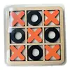 XO Game For Kids Tic Tac Toys Board Game Wooden XO Table Board Games Fun Games Educational Strategy Brain Puzzle Interactive Toy 4