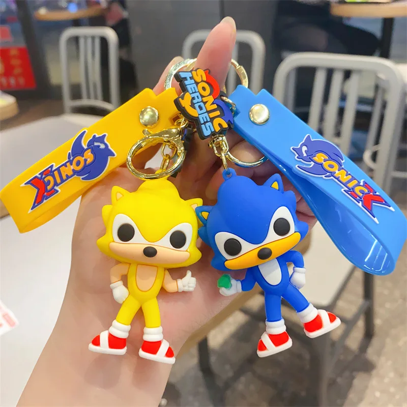 Sonic X Shadow Acrylic Keychains 