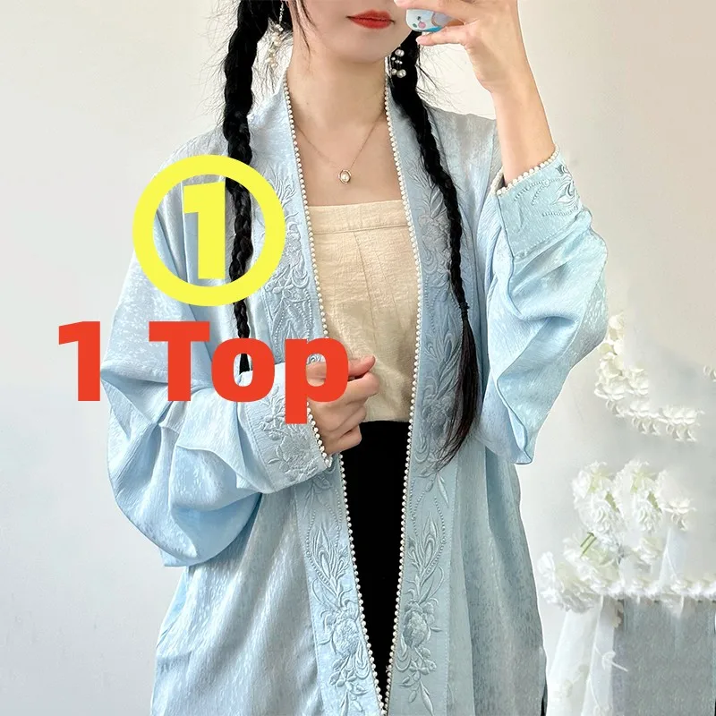 1 blue Embroidery