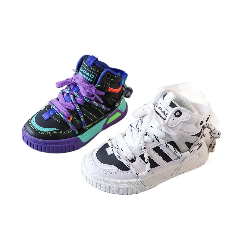 MODX New Fashion Children's Vulcanized Shoes Comfort Casual Skateboard Shoes Spring Autumn Kid's Boys Girls Sports Shoe