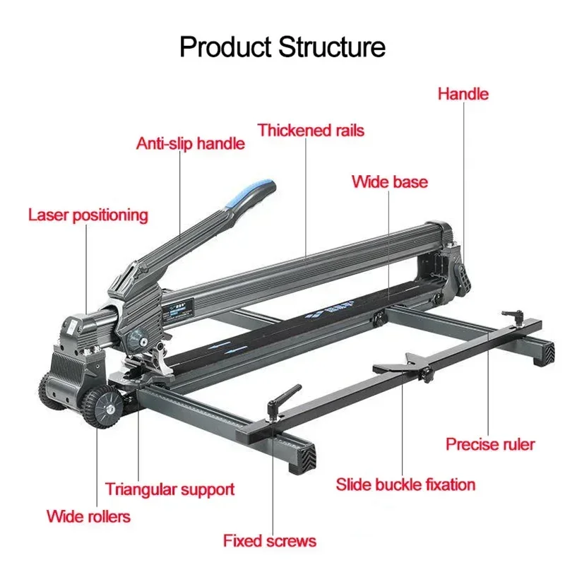 High-precision Handheld Manual Push Knife Tile Cutting Machine Ceramic Cutting Special Tool for Pasting Tiles