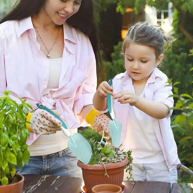 Children Gardening Rake Garden Shovel Hand Garden Tools For Kids Multi Functional Shovel For Yard Farm Nursery Safety Toy 5