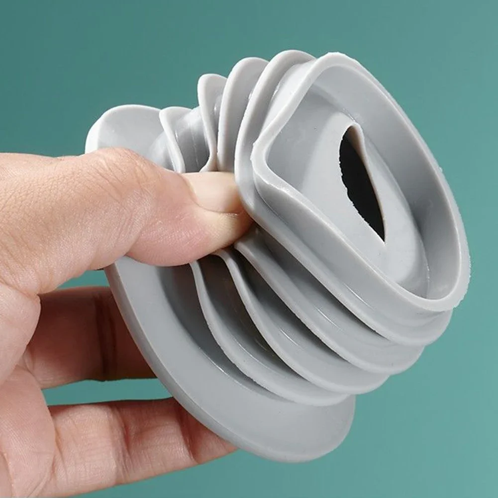 Sewer seal ring Kitchen Pipe Deodorant Sealing Plug Floor Drain Seal Washing Machine Drain Pipe Silicone Cover Bathroom 1PC
