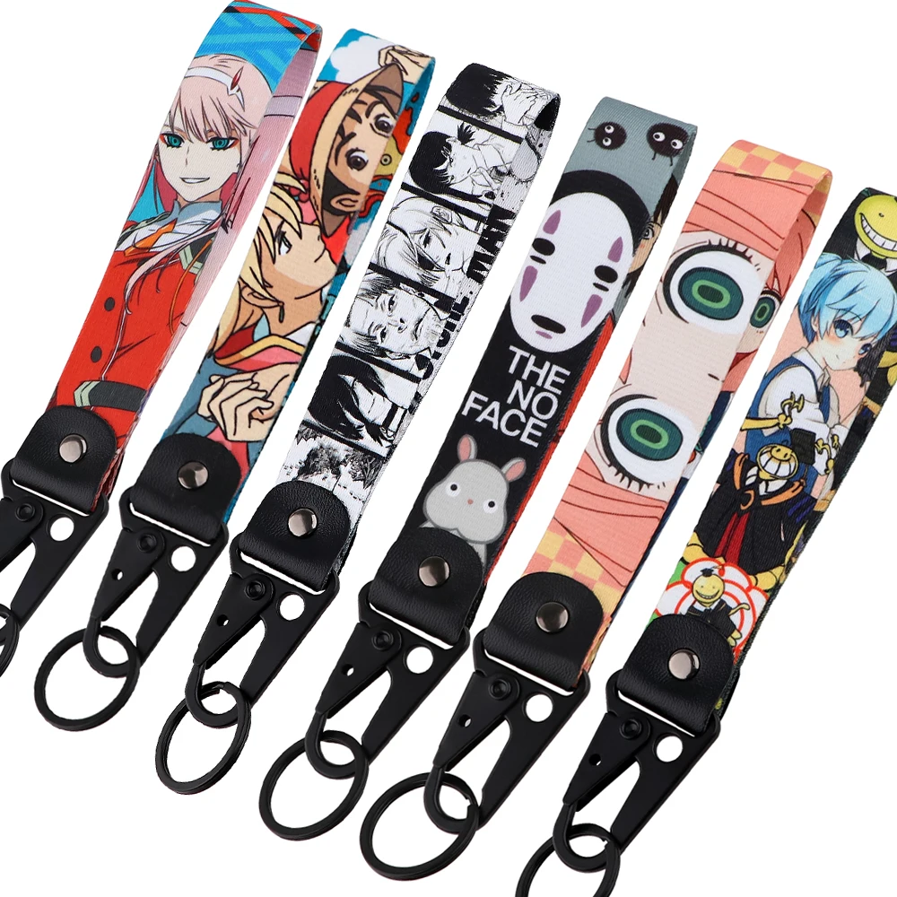 Original Chainsaw Man Novel Car Keychain Anime Keys Holder Accessories