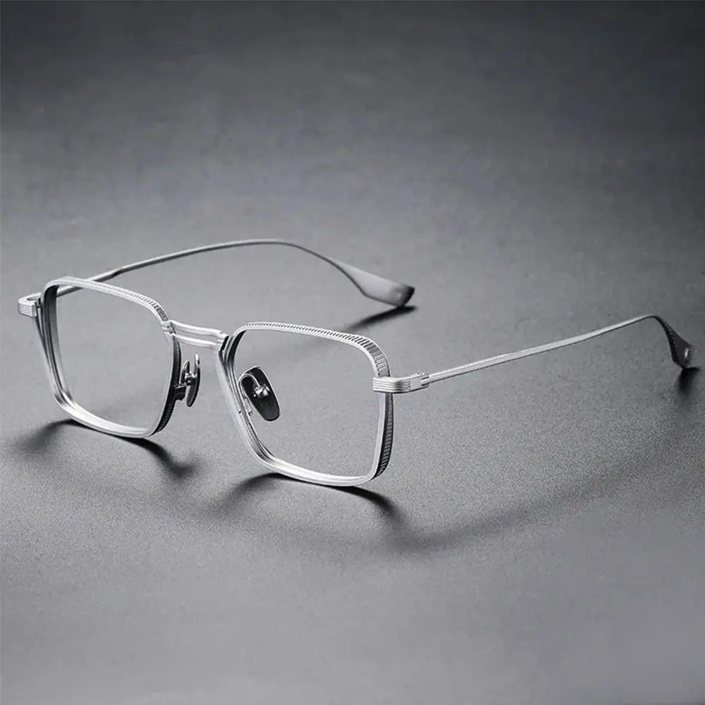Klassische Blue Ray Blocking Anti-Blaulicht Brille Augenschutz Metall quadratische Brille ultraleichte Rahmen Brillen Männer Frauen – Detail 18
