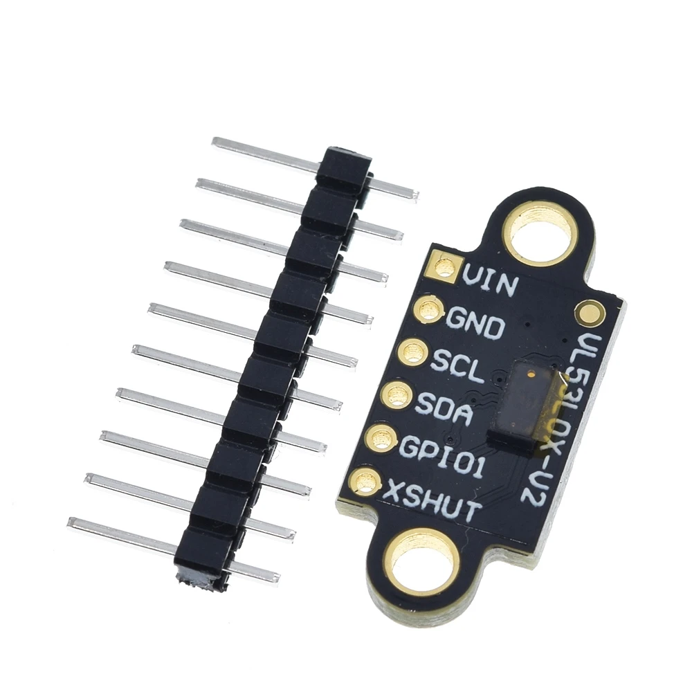 Laser Rangefinder Distance Meter VL53L0X Time-of-Flight (ToF) Laser Ranging Sensor Breakout 940nm GY-VL53L0XV2 Laser Distance Module I2C IIC 3.3V/5V for Arduino