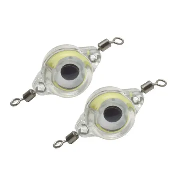 1 piece of LED small fish eye mini fish lure light underwater flashing fish lure light waterproof fishing gear