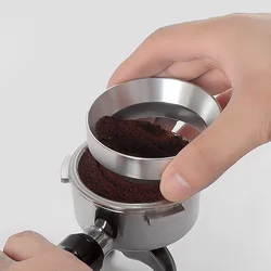 Enhanced Anti-Fly Coffee Dosing Ring and Grinder Catcher - 51mm (Black)