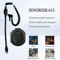 Two Way Radio Sinorise SR-611 Ear-hook Mini Wireless Walkie Talkie Small Earphone Miniature Ear-hung for Bar Hotel Beauty Salon 2