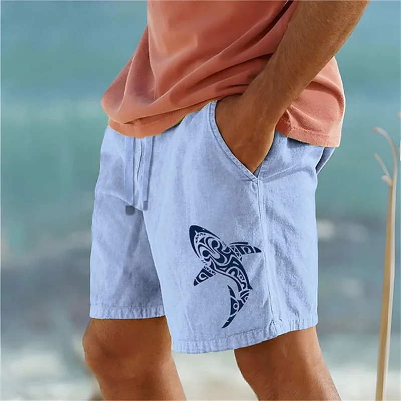 Männer Strand Shorts – Schnelltrocknend & Lässig Mit 3D-Print, Bis 6XL