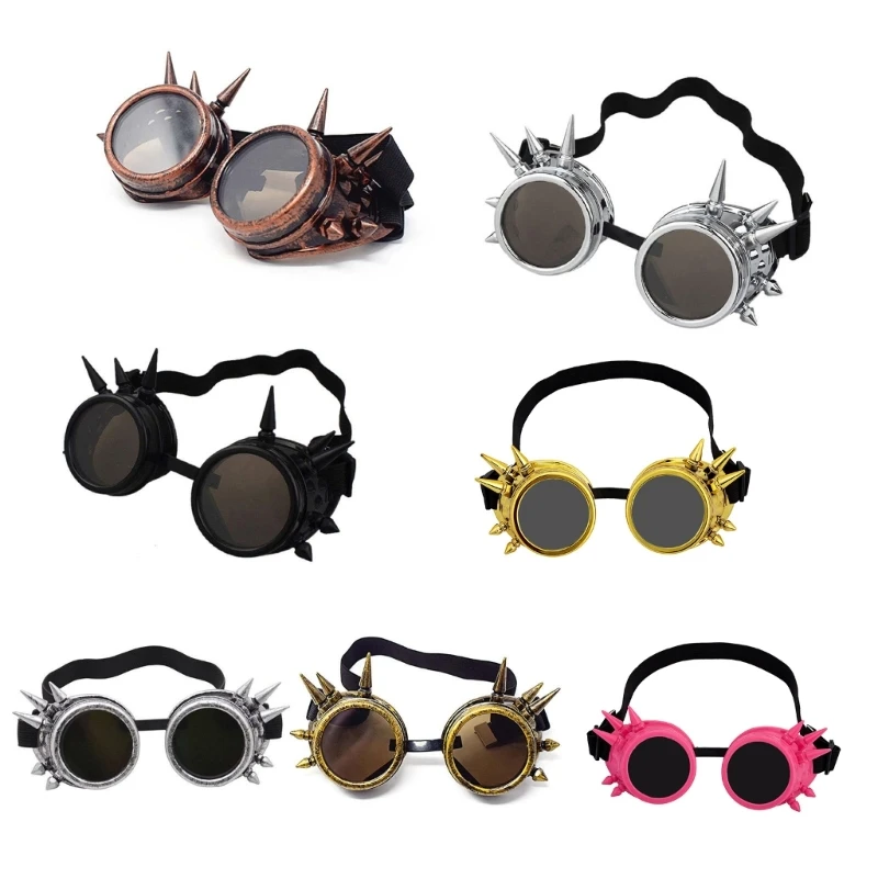 

Fashion Sunglasses Vintage Steampunk Goggles Punk Glasses Cosplay Eyewear Drop shipping