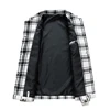 Plaid Jacket Men Plus Size 8XL 9XL Jacket Coat Spring Autumn Plaid Coat Male Fashion Casual Button Jackets Outerwear 4
