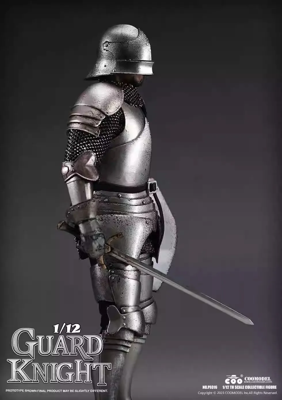 COOMODEL 1/12 Soldier PE016 Guard Knight 16cm 6'' Action Figure