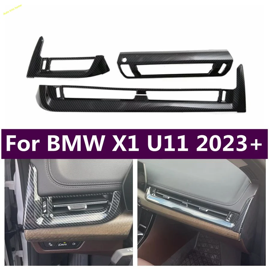 

Interior Dashboard Central Control Console Air Conditioning Outlet Vent Cover Trim Fit For BMW X1 U11 2023 2024 Accessories