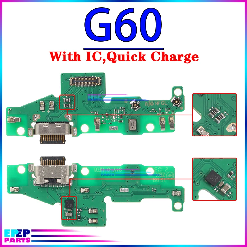 Charging Board Module for Motorola Moto G10 Power G20 G30 G40 Fusion G50 G60 G60S 5G G100 G200 Usb Dock Charger Port