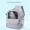 Transparent Pet Cat Carrier Bag Outdoor Travel Backpack for Cats Small Dogs Breathable Cat Carrying Bag Pet Supplies 3