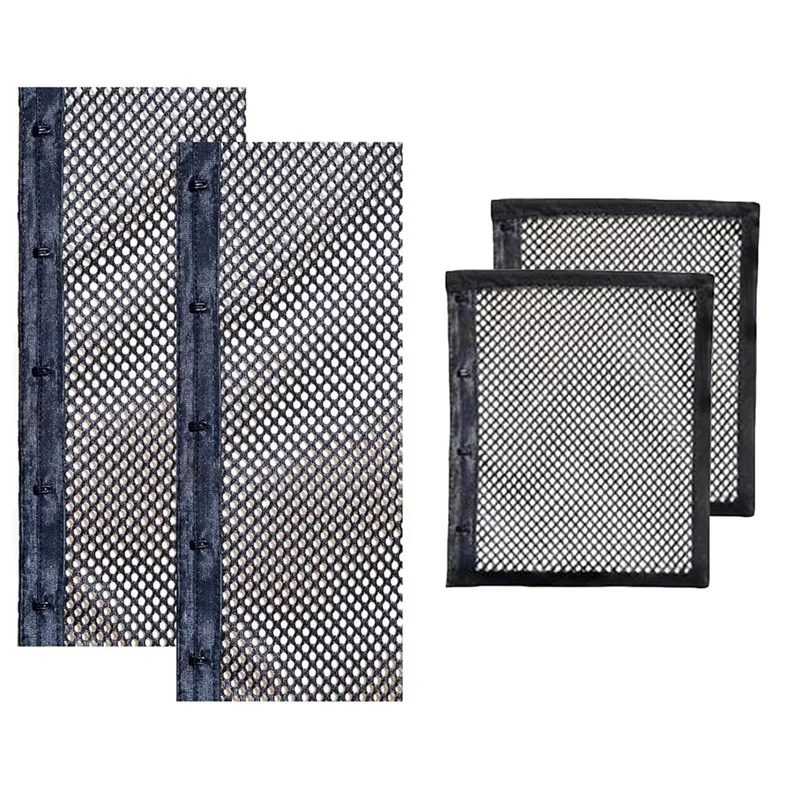 

4 шт., сетчатые растяжки для волос, 7 дюймов + 13 дюймов