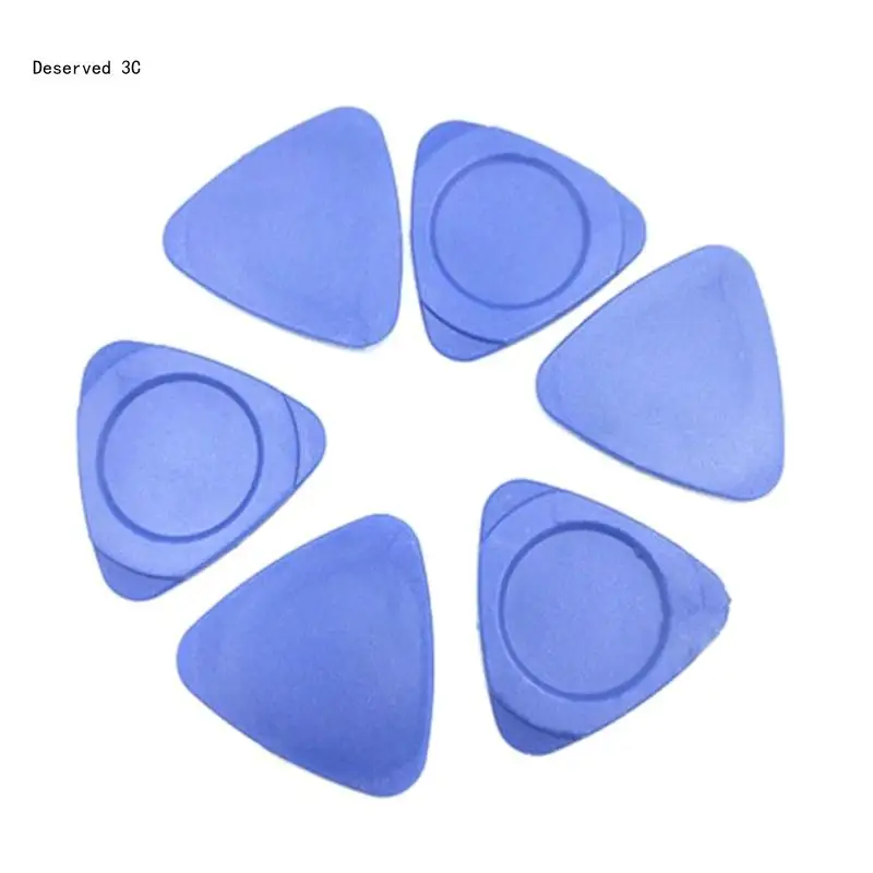 R9CB 100Pcs Hard Plastic Scraper for Mobile Phone Pry Opening Tool Phone Repair Kits