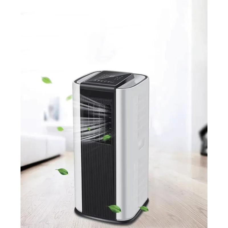 מזגן נייד נייד עם מסך מגע, פאנל בקרה וחימום וקירור חם 10000 Btu