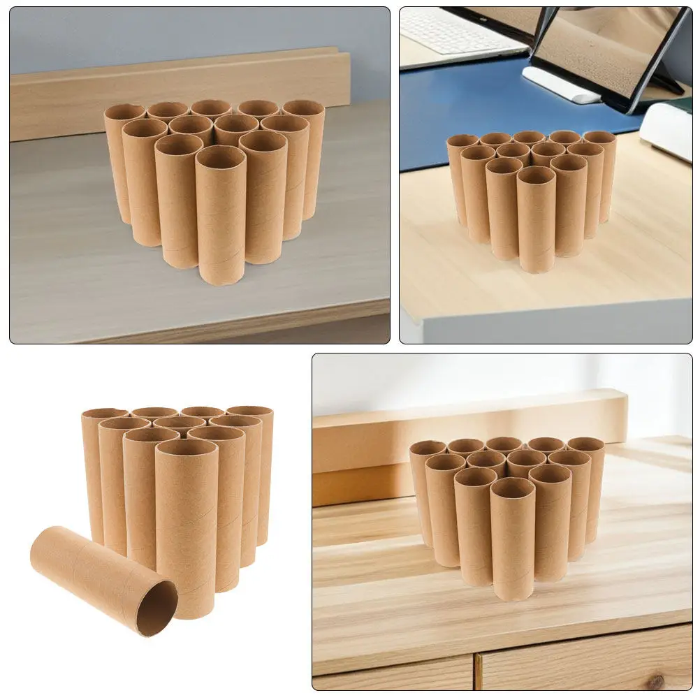 20Pcs 경량 판지 튜브 15Cm DIY 펜 홀더용 빈 공예 실린더 꽃 냄비 학교 공예 유치원