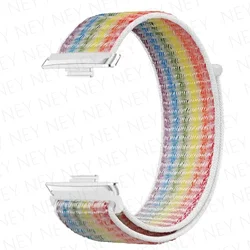 Breathable Sport Nylon Loop Wristband Bracelet for huawei fit 3 (19 Colorful)