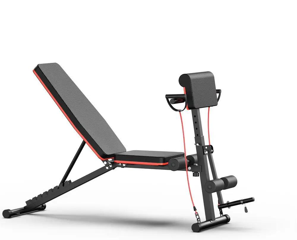 Multifunctional Dumbbell Bench Home Folding Muscle Abdominal Muscle Supine Board Fitness Chair Sit Up Benches