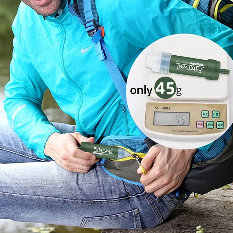 Portable Camping Water Purifier with Carbon Fiber Filter 5