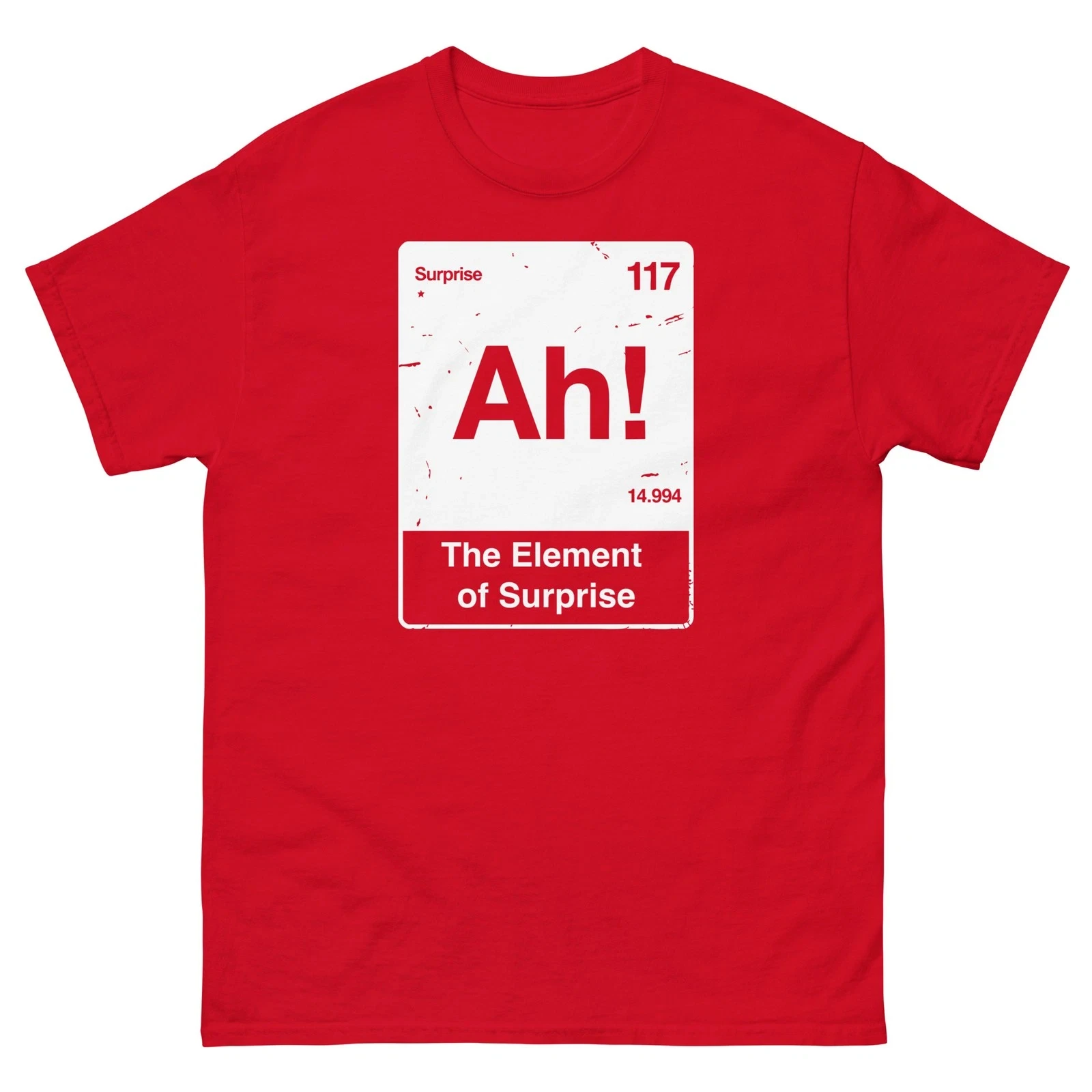 Ach! The Element of Surprise T-Shirt PROJECT HAIL MARY Grafikdruck Hochwertiger Luxus-Unisex-Stil für Männer und Frauen