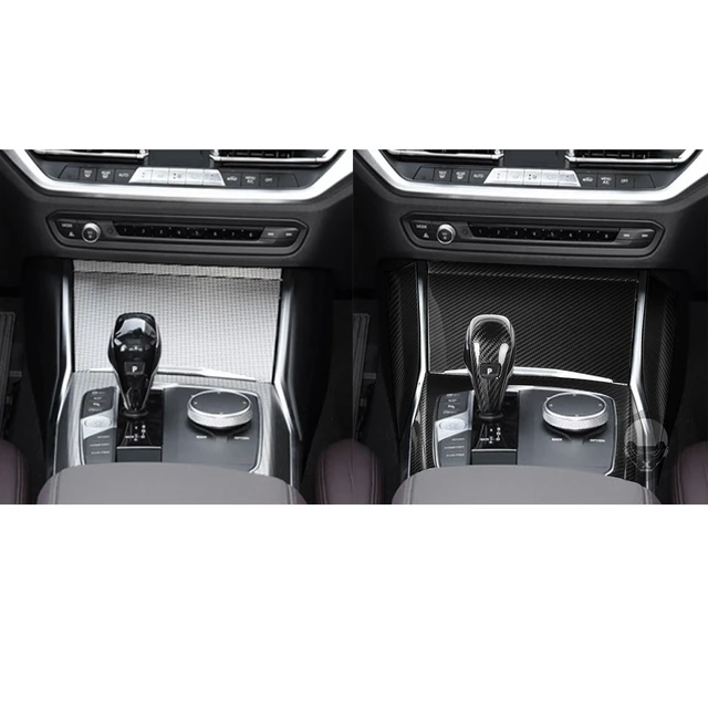 BMW 3 4シリーズg20 g21 g22 g28 2020用カーボンファイバー,ダッシュ