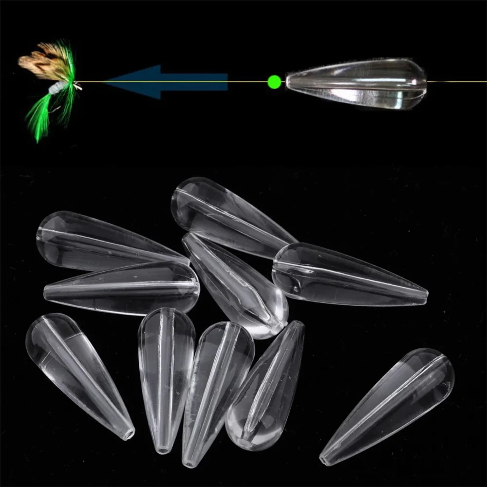 10 PCS Sinking Bombarda Floats Durable Throwing Assistant Float Bobber Fishing Tackle fishing tackle,fishing float