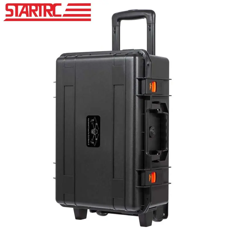 

For DJI Mavic 3 Classic Draw Bar Storage Box for Mavic 3 Suitcase Hard Case Hardshell Large Capacity Carrying Case