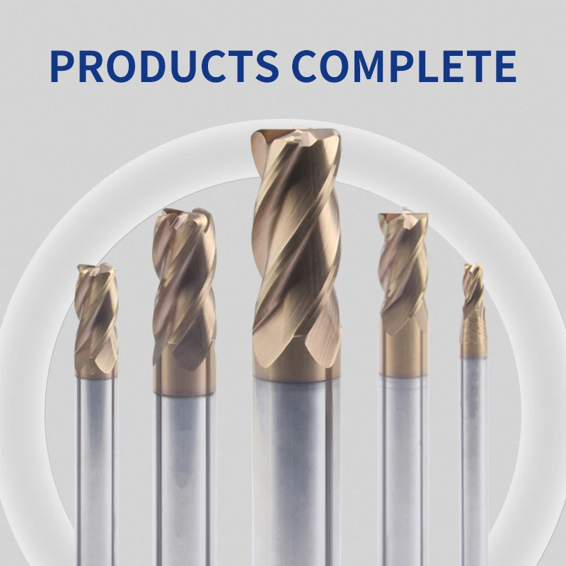 HRC62 ڳ   , ֽ ձ и Ŀ, R ޱ CNC ƮƮ ũ  и, 4  R0.2 mm R0.5 mm R2 mm