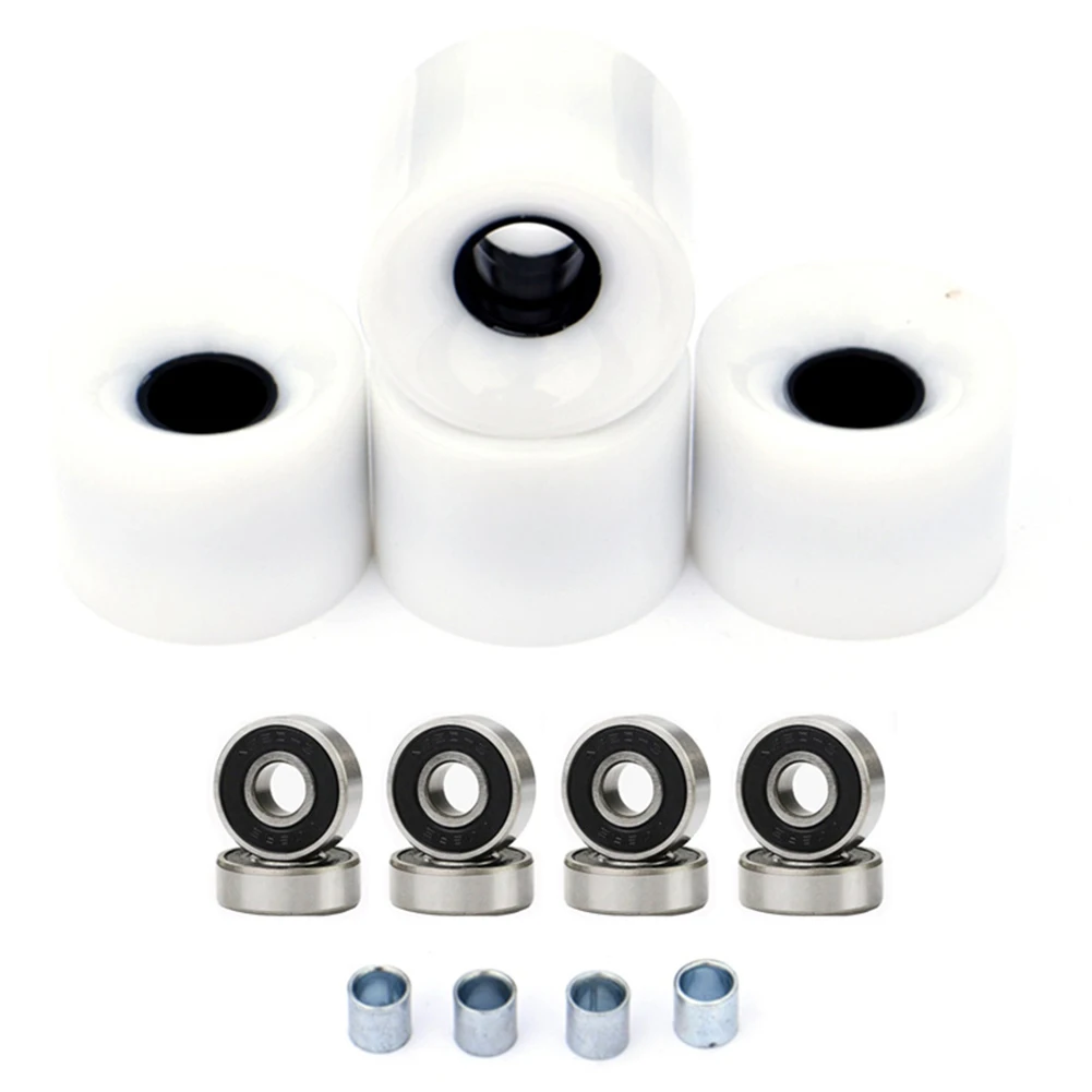 Skateboard Wheel 4Pcs 60x45mm 78A Skateboard Wheels Set with ABEC 9 Bearings And Spacers for Better Performance Skateboard Bearings Skateboard Accessories