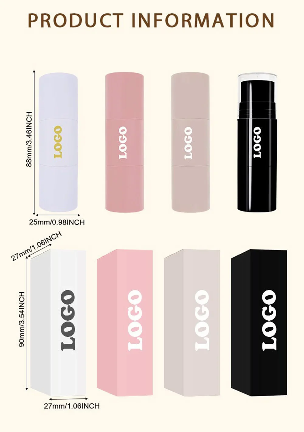Double Head Multi-function Concealer Contour Stick Private Label Full Coverage Waterproof Brighten Custom Logo Makeup Wholesale 6