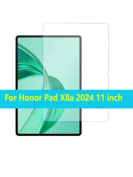 Premium HD Tempered Glass Screen Protector for 11 - Inch Tablets - Anti - Scratch, Bubble - Free, Crystal Clear Protective Film (1PC Honor Pad X8a)